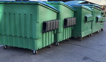Dumpster Rentals in Allen by On The Move Junk & Trash Hauling 