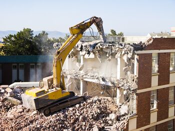 Commercial Demolition in Fairview, Texas